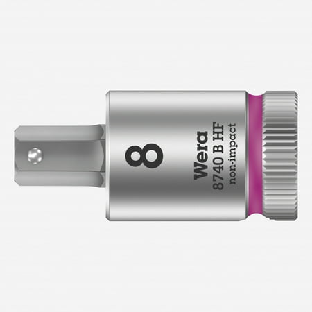 

Wera 003039 3/8 Drive Zyklop Hex-Plus Bit Socket with Holding Function 8.0 mm