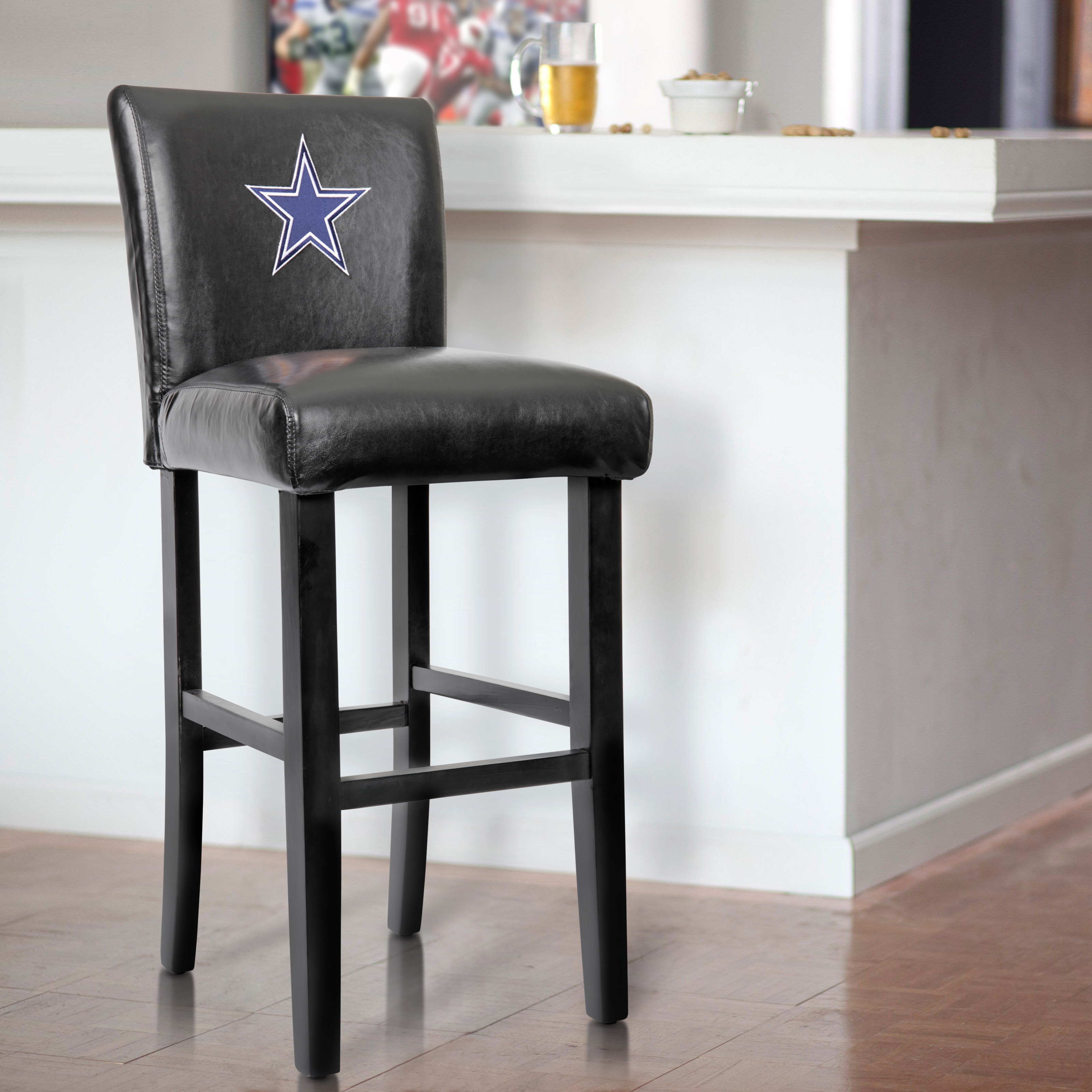 nfl dallas cowboys leather office chair