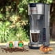 thumbnail image 2 of Mixpresso Cafetera de una porción Compatible con cápsulas K-Cup y café molido Cafetera de 30 oz Una porción 5 tamaños de preparación Se adapta a una taza de viaje de hasta 14 oz Cafetera gris Bandeja Mixpresso NA, 2 of 6
