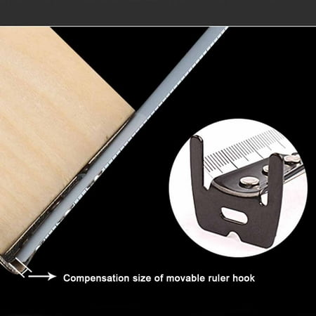

RuiKe Tape Meter Ruler Stainless Steel Tape Woodworking Measuring Tool Household Ruler