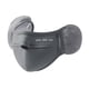thumbnail image 4 of Mascarilla facial de invierno transpirable con orejeras y cubreorejas esponjosos Gris claro, 4 of 7