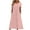 Pink, variant on Summer Eyelet Dresses for Women Boho 2025 Trendy V Neck Short Sleeve Long Dress Casual Beach Vacation Outfits