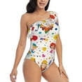 thumbnail image 3 of Honeii Childrens Party for women's one-piece swimsuit featuring a chic one-shoulder design experience elegance and style in the water-Large, 3 of 6