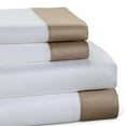 thumbnail image 4 of Westport Home 400 Thread Count Color Block Cotton Sheet Set, 4 of 4