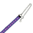 thumbnail image 3 of Intrepid International 126004PS Nylon Horse Lead with Diamond Pattern, Purple & Silver, 3 of 6