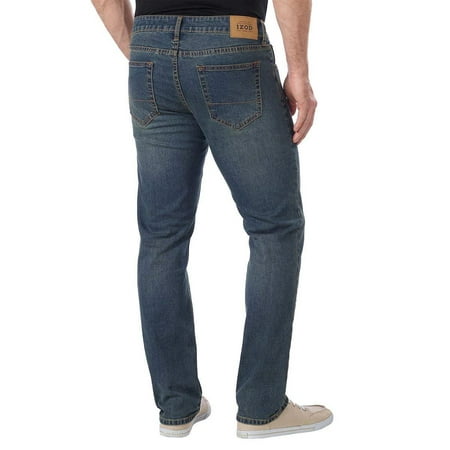 IZOD - IZOD Men's Comfort Stretch Straight Fit Jeans (42W x 29L ...