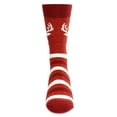 thumbnail image 2 of MeMoi Men's Moose Buttersoft Cozy Crew Socks - Mens - Male, 10-13, Rust, 2 of 3
