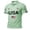 #01 Light Green, variant on America 250 Years Polo Shirts for Men American Flag Print Lapel Collar V Neck Short Sleeve Tshirts 1776-2026 Patriotic Star Classic Fit Soft T-Shirt, XL, #01 Navy