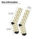 thumbnail image 2 of Fotbe Leopard Print Calcetas Divertidas Estampadas para Hombre y Mujer, Calcetas de Algodón hasta la Rodilla para Caminar, Correr, Enfermería y Embarazo, 2 of 6