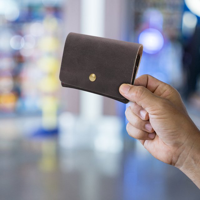 Lleve una bolsa de recogida real ultradelgada, cubierta de tarjeta y billetera Wmkox8yii hjk680
