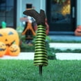 thumbnail image 2 of Piernas de Halloween Sunnimix con zapatos de adorno decoración de puerta delantera, 2 of 7