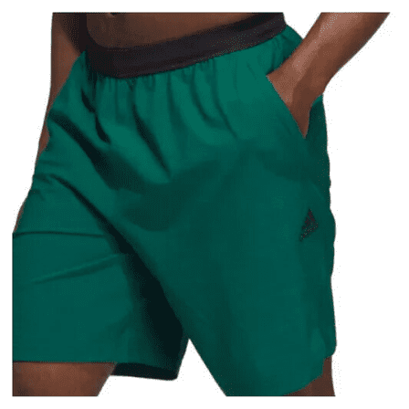 Adidas Aeroready Axis Woven 3.0 Training Shorts Green Black - XS