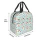 thumbnail image 3 of Disketp Cute Cows for Insulated Lunch Bag for Women and Men, Perfect for Work, Hiking, Picnic, 3 of 8