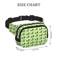 thumbnail image 4 of Easygdp dogs St Patrick's Day Fanny Packs para Mujeres y Hombres, Bolsa de Cinturón, Bolsos de Cruz para Trabajo/Correr/Senderismo, 4 of 9