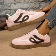 thumbnail image 5 of NOKIO Women's Retro Sneakers Fashion 𝖫a𝖼e Up Athlet𝗂c Shoes Casual Non-S𝗅ip Walking Shoes Lightweight Daily Walking Shoes for Back to College, 5 of 9