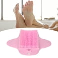 thumbnail image 4 of Foot Cleaning Brush, Space Saving Comfortable Suction Cup Foot Scrubber Non Slip  For Household Use Grey,Pink, 4 of 8