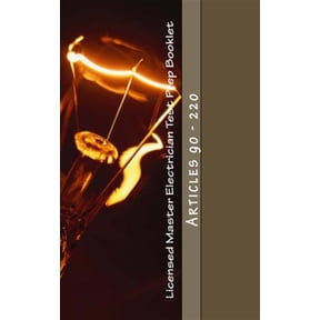 Pre-Owned Licensed Master Electrician Test Prep Booklet : Articles 90-220