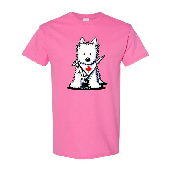 Inktastic Canada Day Westie T-Shirt