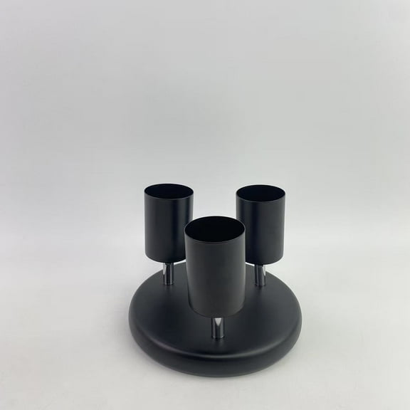 xcstar Lighting fixtures,Ceiling Light Fitting, Ceiling Spotlight Mount Base 3 Way Pendant Light Ceiling Light Base Rotatable Iron Spotlight Holder Accessory for Living Room (Black)