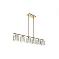 thumbnail image 5 of Aiwen Stylish 6 Lights Crystal Cylinder Pendant Light Modern Home Ambient Ceiling Lamp, 5 of 10
