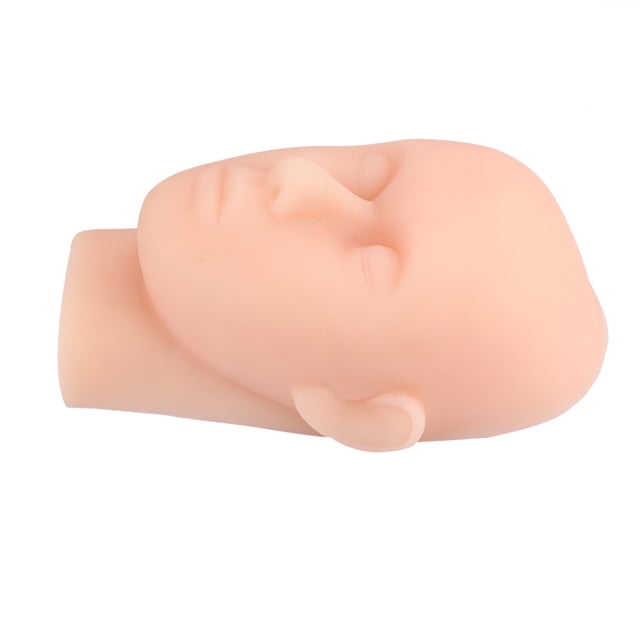 Modelo Facial, Tamaño Compacto, Inodoro, Modelo De Sutura De Piel De Alta Simulación, Para Ejercicios De Cejas En El Hogar De Belleza Mínimamente Invasiva, Tatuaje