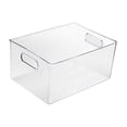 thumbnail image 4 of GUOOL Transparent Storage Organizer Bin Clear Storage Basket for Home Cabinet S, 4 of 9