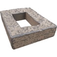 thumbnail image 5 of Ekena Millwork 4"W x 3"D x 7 7/8"H Universal Electrical Cover for StoneWall Faux Stone Siding Panels, Cascade River, 5 of 5