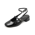 thumbnail image 3 of Zapatilla elegante Salamandra para Mujer Formal charol negro 23.5, 3 of 6