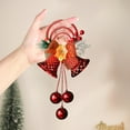 thumbnail image 6 of WEGFTDUOP Christmas Bells Christmas Tree Hanging Decoration Christmas Decoration Accessories Santa Claus Bells Christmas Gift Hanging Decoration Christmas Holiday Products, 6 of 6