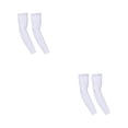 thumbnail image 4 of Yuarrent Nylon ciclismo manga del brazo lavable pesca baloncesto fútbol correr montañismo entrenamiento mangas accesorios blanco S Blanco S 2piezas, 4 of 6
