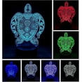 thumbnail image 2 of 3D Optical Illusion LED Night Light , Boy Girl Kids Baby Sleep Desk Lamp Touch Control 7 Color Change USB Powered for Home Decorations or Holiday Gift, 2 of 4