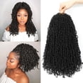 thumbnail image 1 of Crochet Hair Youngther Yanky Twist 16 pulgadas, 6 paquetes (1B), 1 of 6