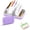Purple, variant on Waterproof Pill Pouch Set-14pcs Bags Inside,A8 Waterproof Pill Organizer Set,7 to 14 Days of Meds & Medicine Crush-Resistant Shell, Compact Daily Pills Holder