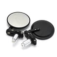 thumbnail image 1 of HEVIRGO 1 Pair 7/8inch Universal Round Handlebar End Motorcycle Rearview Side Mirror, 1 of 10