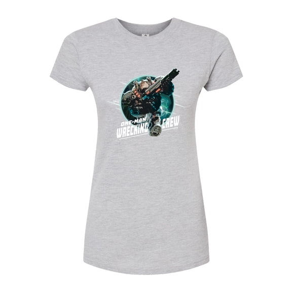 Disney Wreck It Ralph - One Man Wrecking Crew - Juniors Fitted Graphic T-Shirt