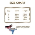 thumbnail image 7 of LJVOGUES Womens Thongs High Cut String Bikini Panties High Rise Hipster Ladies Sexy Thongs 6 Pack, 7 of 7