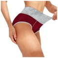 thumbnail image 2 of Culottes pour Femmes, Couleur Unie, Patchwork, Culottes, sous-Vêtements, Petites Culottes, Bikini, sous-Culottes, 2 of 8