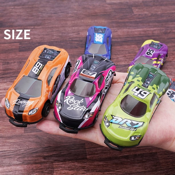 Voiture Jouet Sautante en Alliage pour Enfants, Modèles Mini, Véhicules à Rétrofriction, Sûr et, Jeux Parent-Enfant