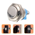 thumbnail image 3 of MasteelfCA 2pcs Doorbell Button Self-resetting Ringer Chime Door Bell Button Only Supply, 3 of 9