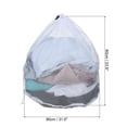 thumbnail image 2 of Uxcell Mesh Laundry Bags, 3 Pack 24" x 32" Laundry Liners with Drawstring Closure, 2 of 6