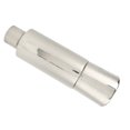 thumbnail image 4 of Cars Exhaust Muffler, Absorb Sound Stainless Steel Exhaust Silencer Reduce Vibration Silver  for Repair, 4 of 7