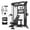 Functional Trainer / WB08 Weight Bench, variant on Mikolo Functional Trainer with 400lbs Weight Stack, Cable Crossover Machine with Independent Double Pulley System, 2000lbs Multi-Functional Chest Fly Machine, Lat Pulldown Machine