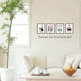 thumbnail image 3 of Kitchen Kitchenware Red Canvas Art Prints Posters Wall Art Decorations Enjoy Love Eat Drink Set of 4 for Kitchen Restaurant Cafe Bar House Decor Unframed, 3 of 7