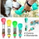 thumbnail image 3 of Botella de agua portátil 3 en 1 para perro, alimentador multifunción para mascotas, tazón para beber, dispensador de comida al aire libre para cachorros y gatitos, cuencos para tazas de agua para masc, 3 of 4