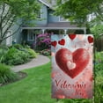 thumbnail image 5 of Happy Valentine's Day Garden Flags Hearts Garden Flag Valentines Flags for Outside Home Decorations, 5 of 8
