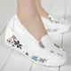 thumbnail image 2 of zapatos de plataforma de cuero para mujer, sandalias con cuña, zapatos informales para mujer, zapatos para madre, chanclas para mujer, zapatillas caladas de verano, 2 of 5