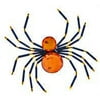 Orange Rhinestone Spooky Spider Halloween Bottle Topper - By Ganz