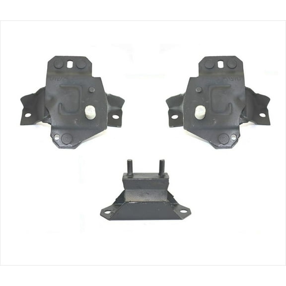 for 1984-1993 Ford MUSTANG 5.0L V8 Convertible ONLY 3pc Motor Mounts