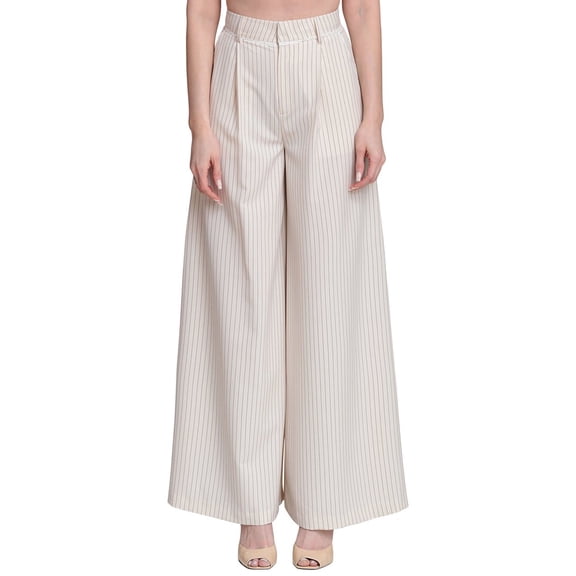 Avec Les Filles womens Ultra Wide Leg Trouser, 8