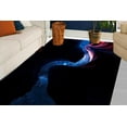 thumbnail image 3 of Black Rugs, Modern Rugs, Living Room Rug, View Rug, Milk Way Rugs, Area Rugs, Starry Sky Landscape Rug, Office Rugs, Custom Rugs, Home Decor, 5.9'x9.2' - 180x280 cm, 3 of 8